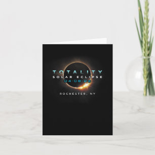 Official Solar Eclipse 2024 Rochester Card
