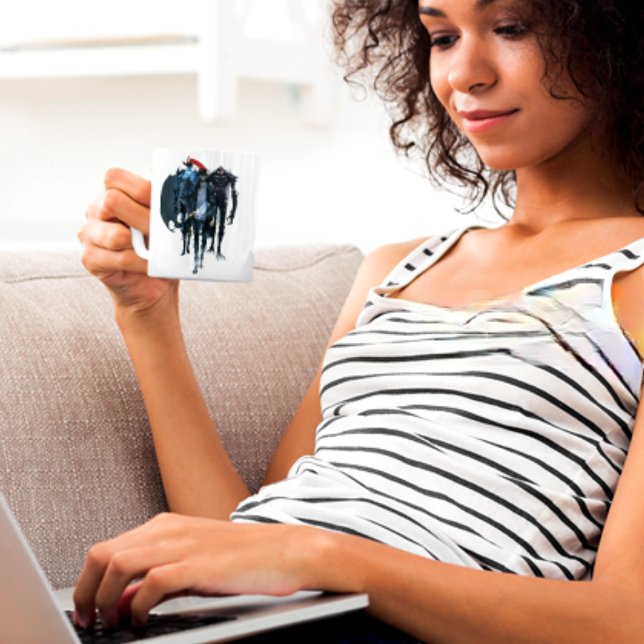 Official Solo Leveling Mug - Sung Jin-Woo & Shadow (Créateur téléchargé)