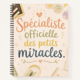 Official Specialist of Small Miracles Notebook