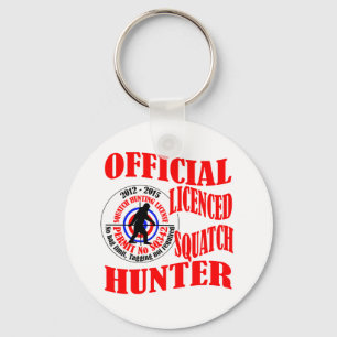 Official squatch hunter keychain
