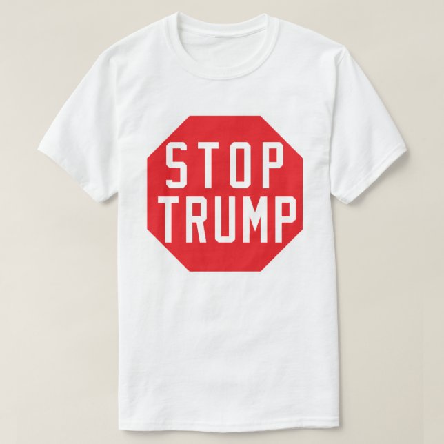 Official 'STOP TRUMP' Men's T-Shirt (Design Front)