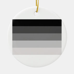 OFFICIAL STRAIGHT PRIDE FLAG CERAMIC ORNAMENT