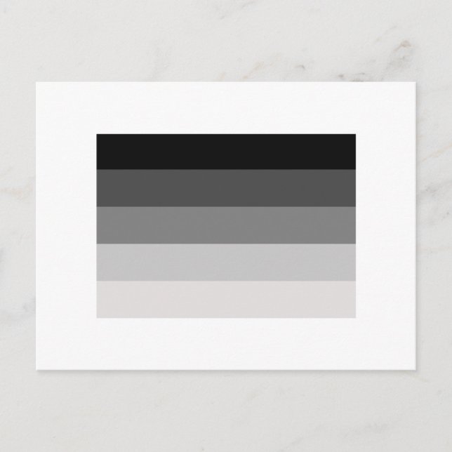OFFICIAL STRAIGHT PRIDE FLAG POSTCARD (Front)