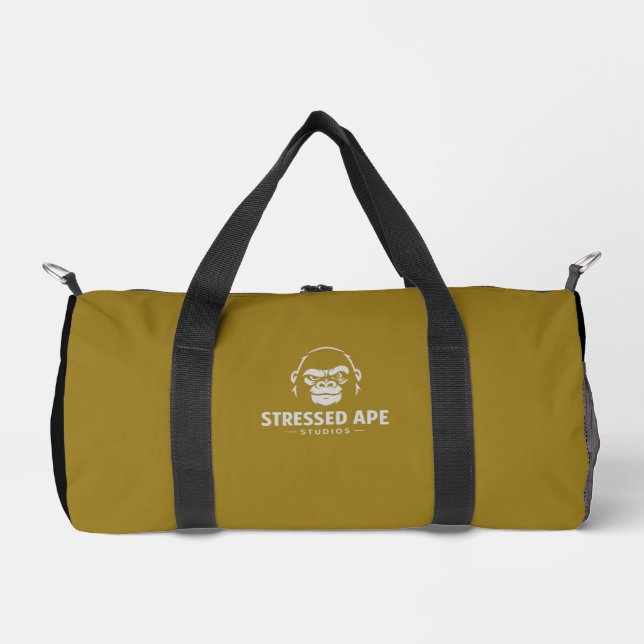 Official Stressed Ape Studo Merch Duffle Bag (Front)