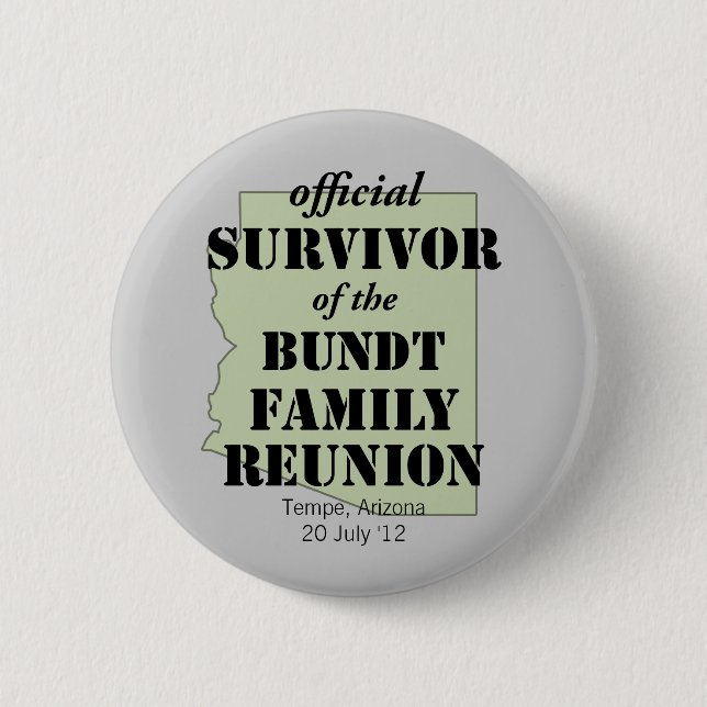 Official Survivor 2 Inch Round Button (Front)