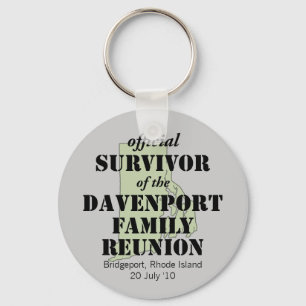 Official Survivor (green) Keychain