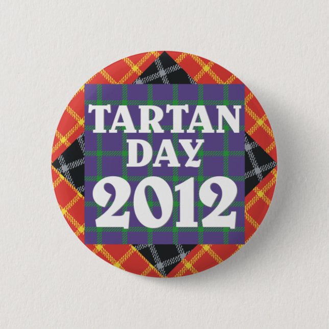 Official Tartan Day 2012 Button (Front)