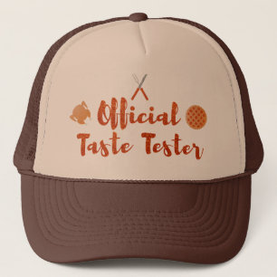 Official Taste Tester Thanksgiving Glitter Trucker Hat