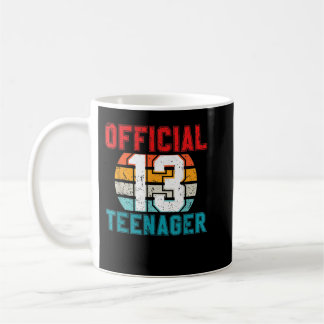 OFFICIAL Teenager 13 Years Old Gifts 13th Birthday Coffee Mug