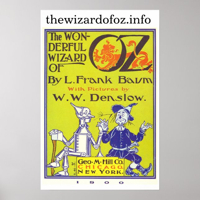 Official thewizardofoz.info Poster (Front)
