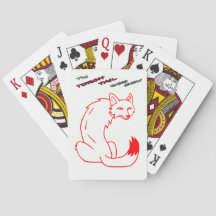 Official Torch Tail Logo Design on Playing Cards