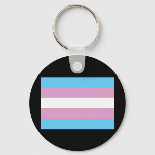 OFFICIAL TRANSGENDER PRIDE FLAG KEYCHAIN