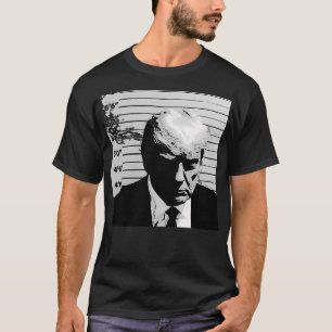 Official Trump Mugshot Real Trump Mugshot T-Shirt