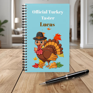 Official Turkey Taster Thanksgiving Notebook