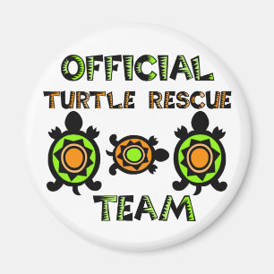 Official Turtle Rescue Team 1 Magnet