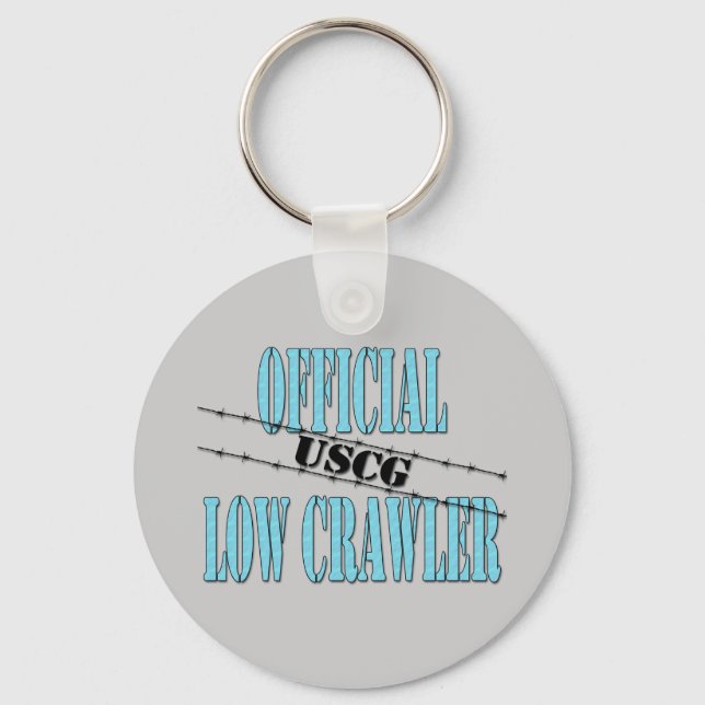 Official USCG Low Crawler Keychain (Front)