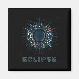 Official Vintage Solar Eclipse  Magnet