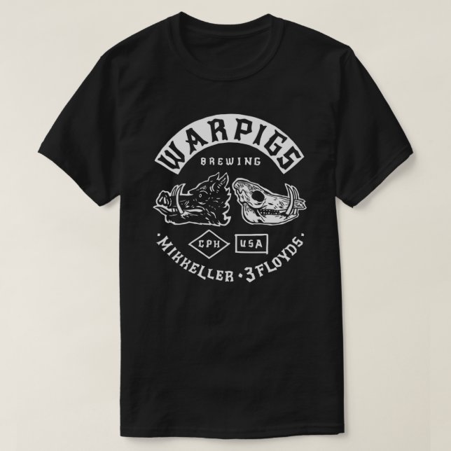 Official - Warpigs Brewing Classic T-Shirt (Design Front)