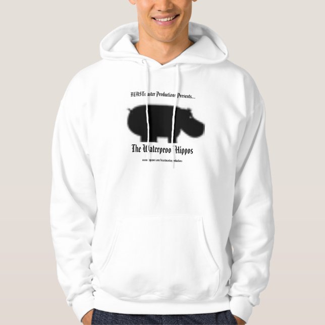 Official Waterproof Hippos Hoodie (Front)