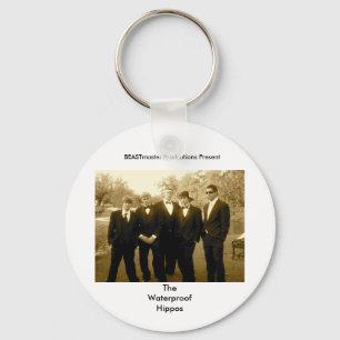 Official Waterproof Hippos Keychain