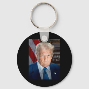 Official White House Portrait Donald J Trump 2025  Keychain