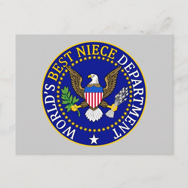 Official World's Best Niece Postcard (Front)