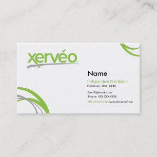 Official Xerveo Business Cards