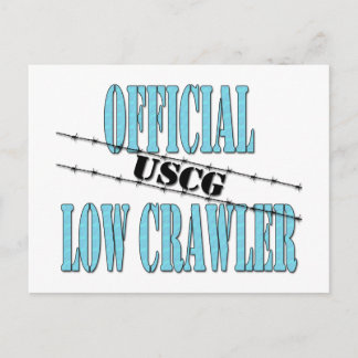 officiallowcrawleruscg postcard