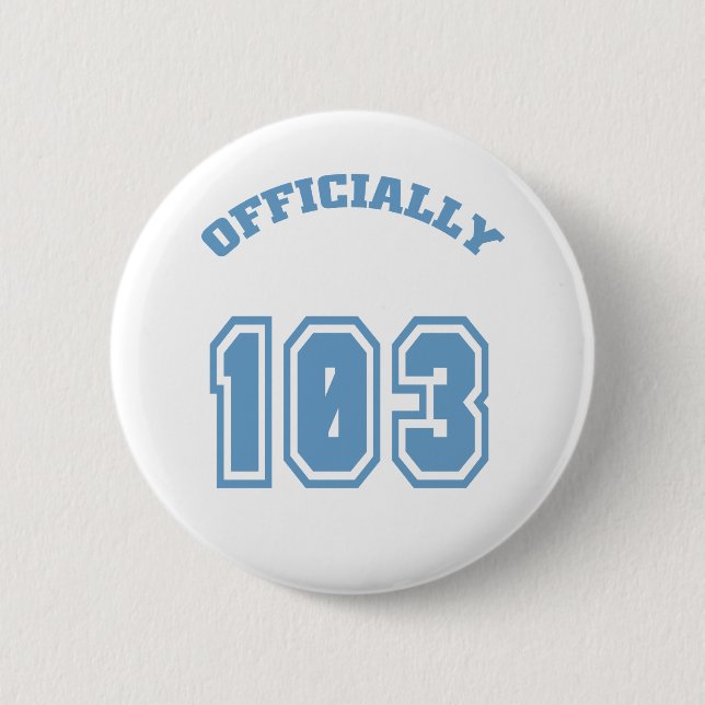 Officially 103 2 inch round button (Front)