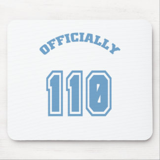Officially 110 mouse pad