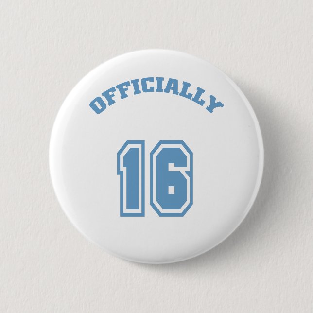 Officially 16 2 inch round button (Front)