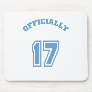 Officially 17 mouse pad
