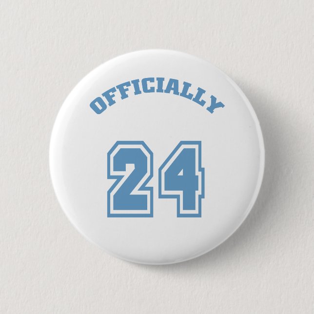 Officially 24 2 inch round button (Front)