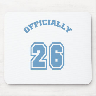 Officially 26 mouse pad
