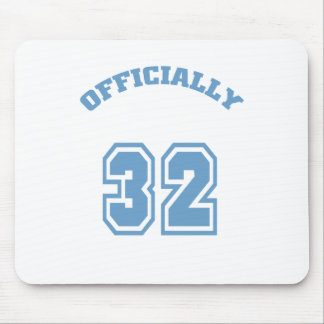 Officially 32 mouse pad