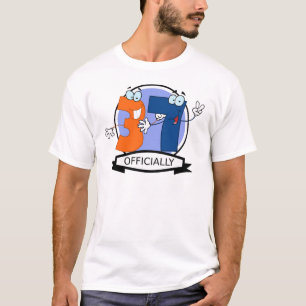 Officially 37 Birthday Banner T-Shirt
