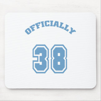 Officially 38 mouse pad