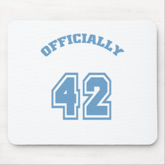 Officially 42 mouse pad