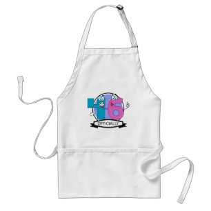 Officially 46 Birthday Banner Standard Apron