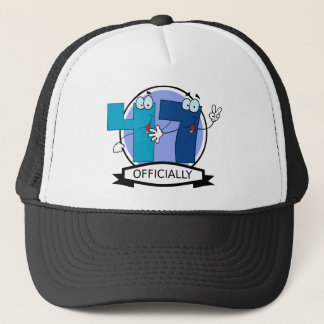 Officially 47 Birthday Banner Trucker Hat