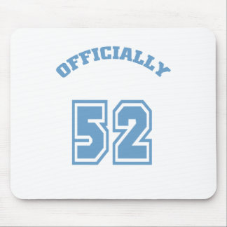 Officially 52 mouse pad