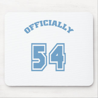 Officially 54 mouse pad