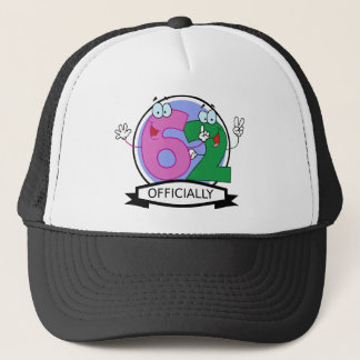 Officially 62 Birthday Banner Trucker Hat