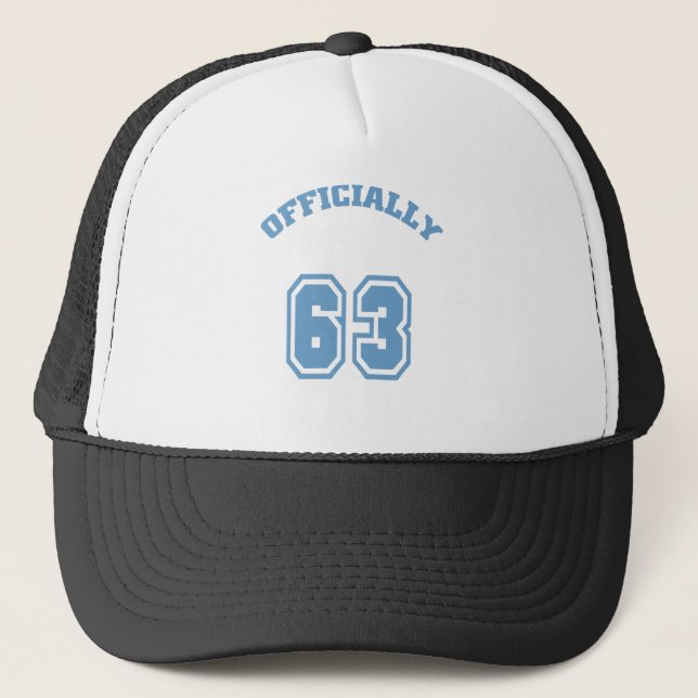 Officially 63 trucker hat (Front)