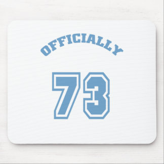Officially 73 mouse pad