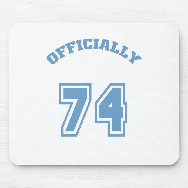 Officially 74 mouse pad (Front)
