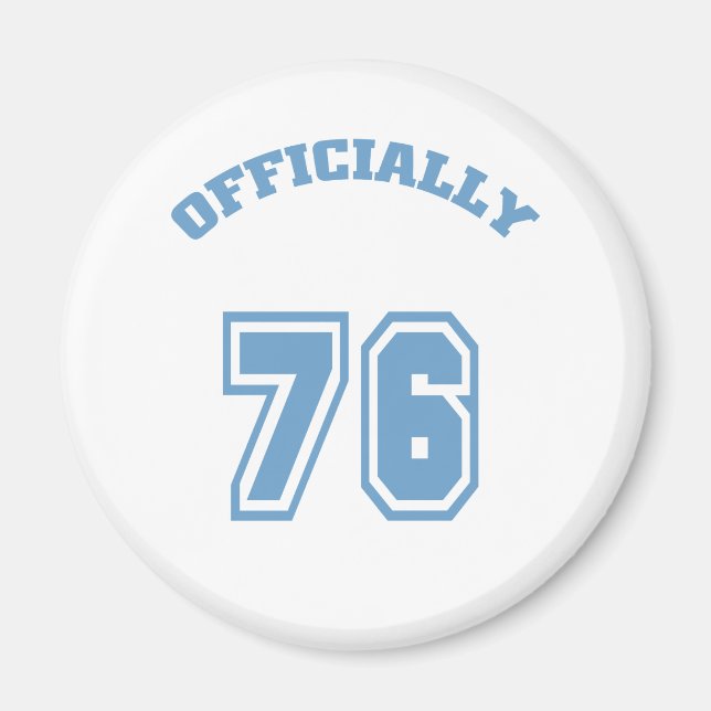 Officially 76 magnet (Front)