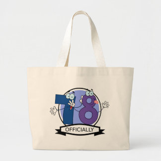 Officially 78 Birthday Banner Large Tote Bag