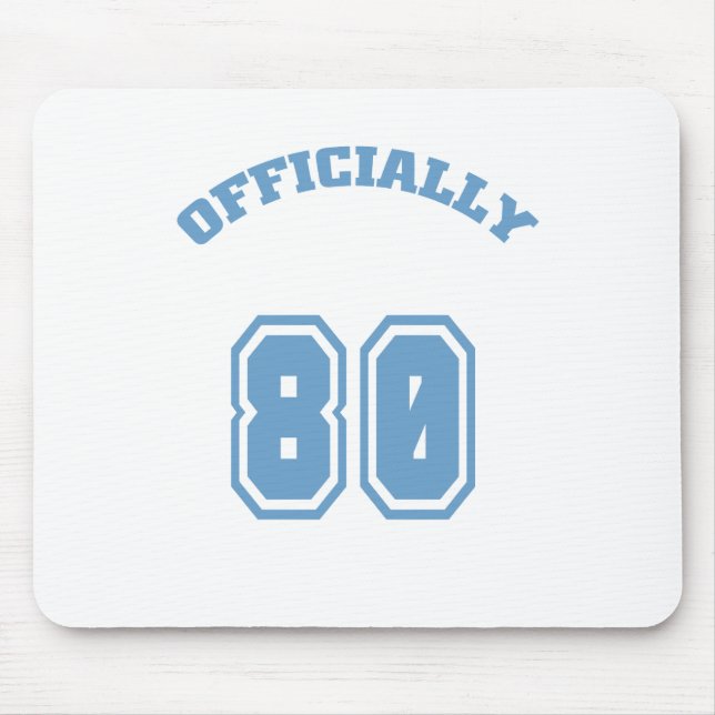 Officially 80 mouse pad (Front)