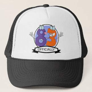 Officially 83 Birthday Banner. Trucker Hat